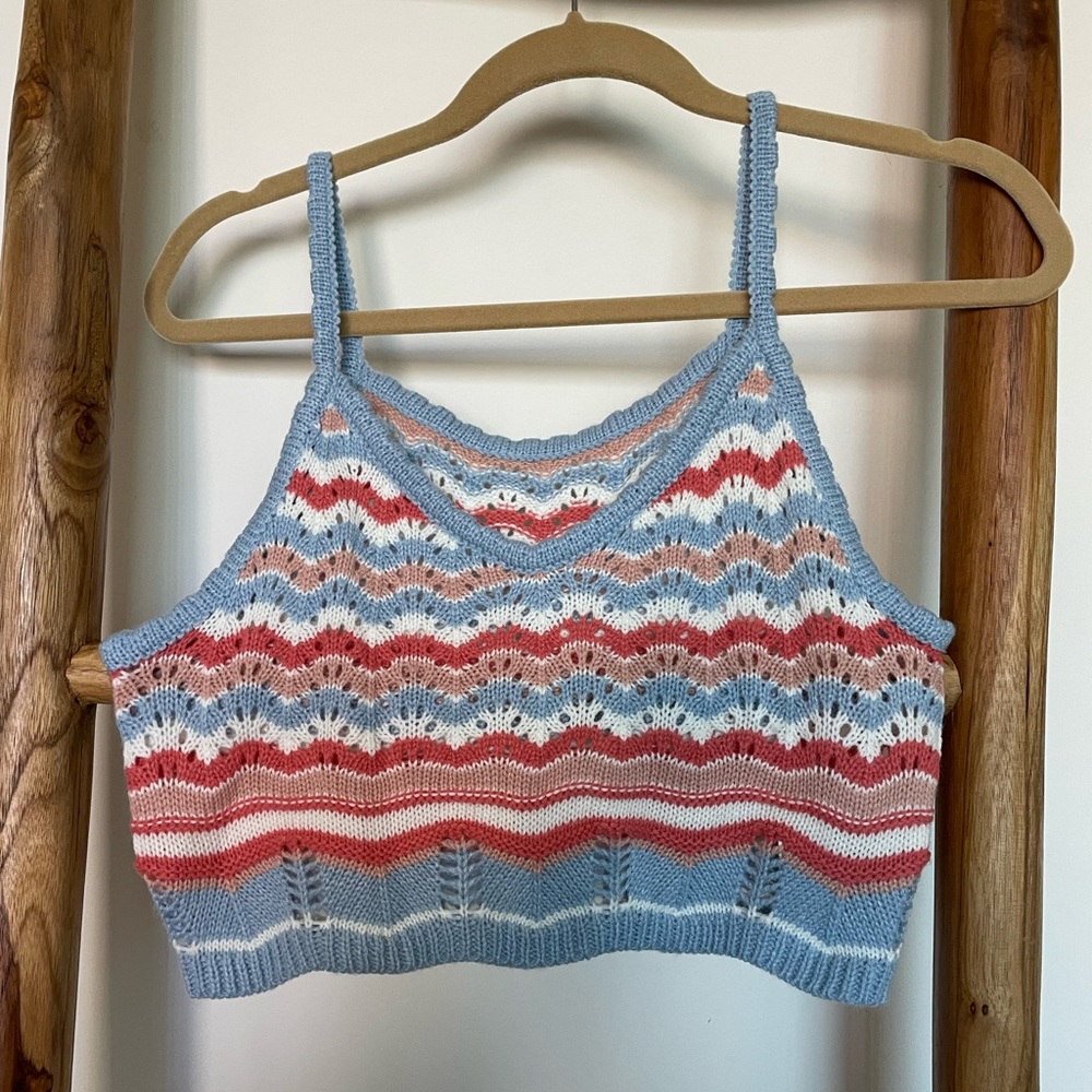 Shein knit crop top